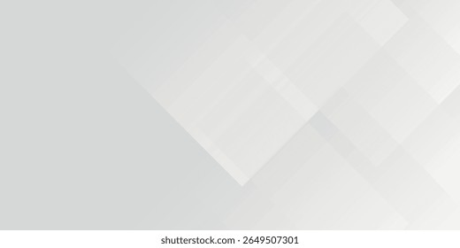 fundo de banner abstrato gradações cinza e branco. forma de design moderno futurista colorido 
