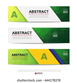 Abstract banner background .Illustration eps10