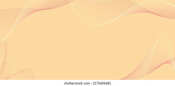 Resumen de fondo de banner, elemento de onda de línea, fondo de pantalla del ecualizador del espectro de sonido, ilustración de tecnología de partículas futuristas vectoriales.