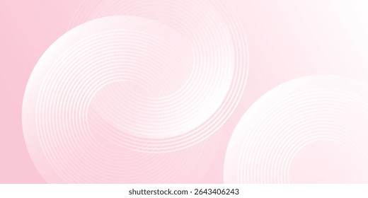 Abstract banner background pastel colorful pink and yellow art modern abstract illustration