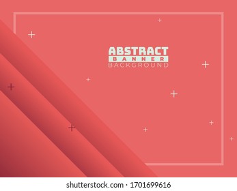 fondo de banner abstracto con color rojo degradado, adecuado para banner, idea de portada de libro de moda. Mínimo. Para la aplicación, estilo de visualización digital de correo web. tarjetas de belleza