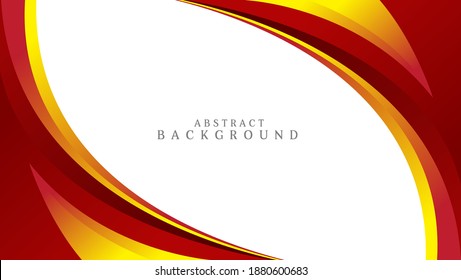 Abstract Banner Background Red Yellow Color Stock Vector (Royalty Free ...