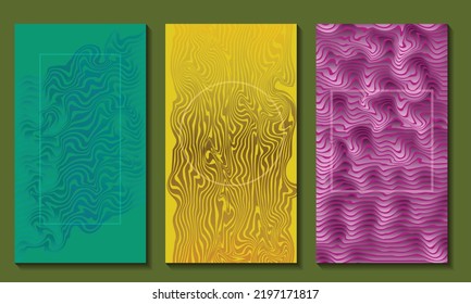 abstract banner background swirl effect vector illlustration
