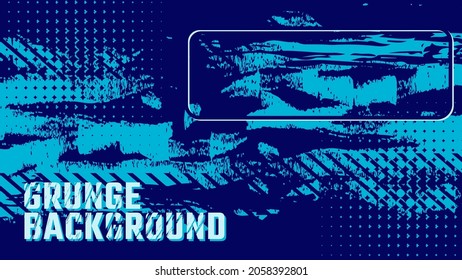 abstract banner background template with grunge texture.