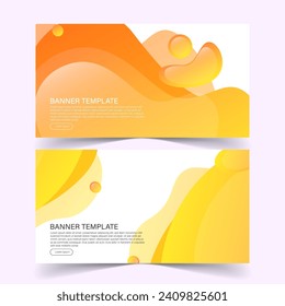 Design abstrakter Bannerhintergründe