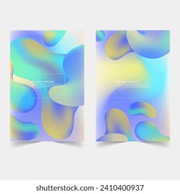 Resumen de diseño de plantillas de fondo de banners