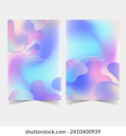 Abstract banner background templates design