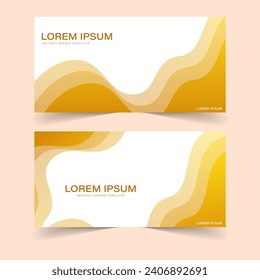 abstract Banner background templates style poster backdrop vector graphic design