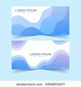 abstract Banner background templates style poster backdrop vector graphic design