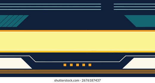 Abstract banner background for text. empty template vector