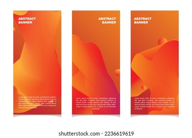 Abstract Banner Background. Vector Banner Tempalte