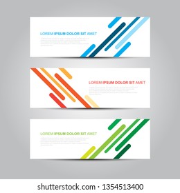 abstract  banner background web template