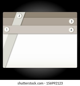 Abstract banner can be used to infographics, either as a background credit card business cards