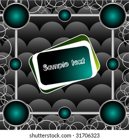 abstract banner cart