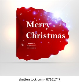 Abstract banner for Christmas vector background eps 10