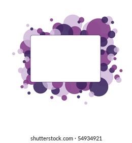Abstract Banner with Circles