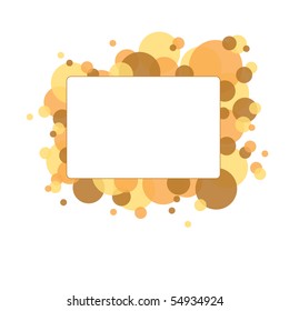 Abstract Banner with Circles