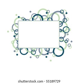 Abstract Banner with Circles