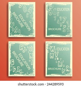 Abstract Banner Collection  . Modern Poster . 