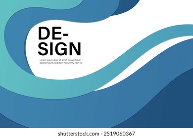 modelo de plano de fundo do folheador de cor do banner abstrato