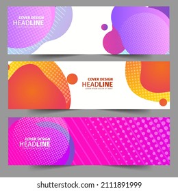 Abstrakte Banner Farbe Web-Header Wellen Vektorgrafik in Goldfarben. Abstrakte Swoosh-Textur. 