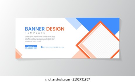 Abstract Banner and cover design template for promotion your business product