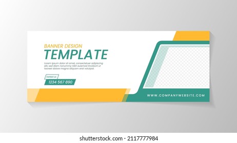 Pancarta abstracta y plantilla de diseño de portada con un diseño elegante y creativo adecuado para promocionar su negocio o producto