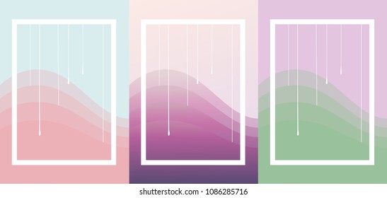 abstract banner design