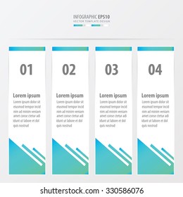 abstract banner design  blue color