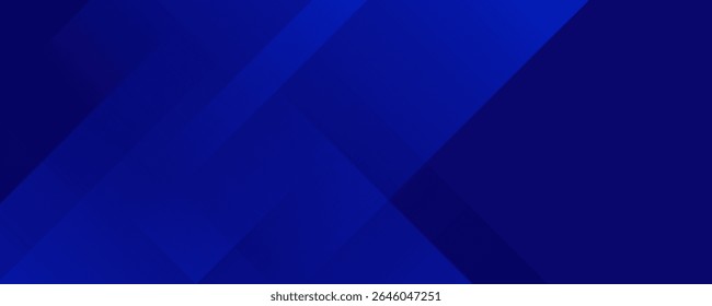 Abstract banner design with blue geometric background. Blue banner background. Vector abstract graphic design banner pattern background template. eps 10