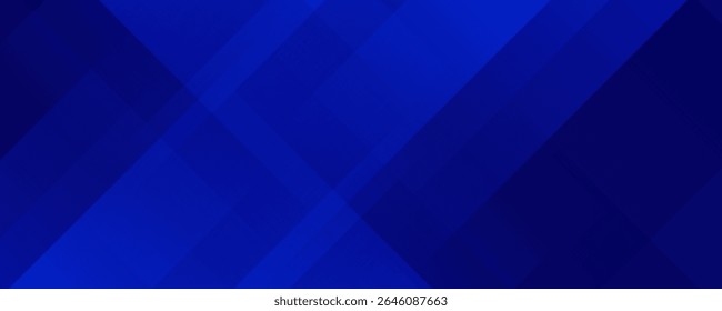 Abstract banner design with blue geometric background. Blue banner background. Vector abstract graphic design banner pattern background template. eps 10