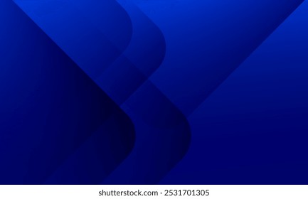 Design de banner abstrato com fundo geométrico azul escuro. Ilustração vetorial