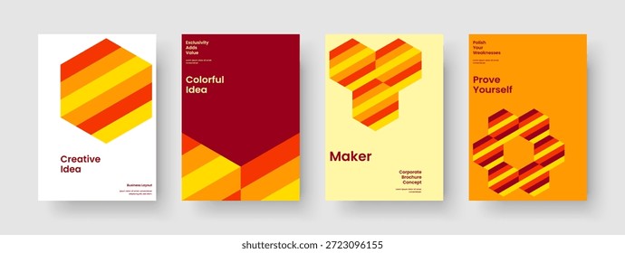 Design de banner abstrato. Layout Do Plano De Fundo Geométrico. Modelo de relatório criativo. Panfleto. Apresentação de negócios. Cartaz. Brochura. Capa de Livro. Carteira. Boletim informativo. Panfleto. Revista. Diário