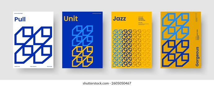 Abstract Banner Design. Geometric Flyer Layout. Isolated Background Template. Brochure. Poster. Book Cover. Report. Business Presentation. Handbill. Catalog. Portfolio. Advertising. Journal