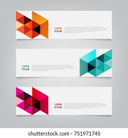 Abstract Banner Design. Modern Template
