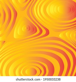 Abstract banner design with spiral and line pattern.