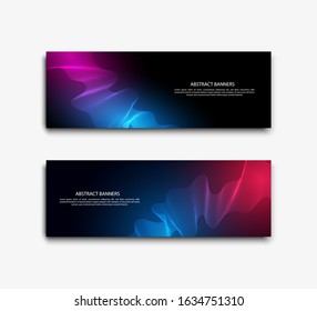 Abstract  banner design. Technology and business template.  Vector illustrationation