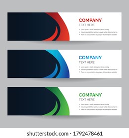 Abstrakte Bannerdesign-Vorlage, kostenloser Vektorgrafik und Illustration. Minimales Design von Social-Media-Anzeigen für Werbeunternehmen, Unternehmen, Reiseunternehmen und andere
