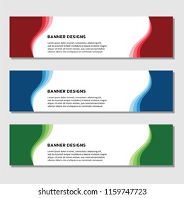 Abstract Banner Design Vector Background