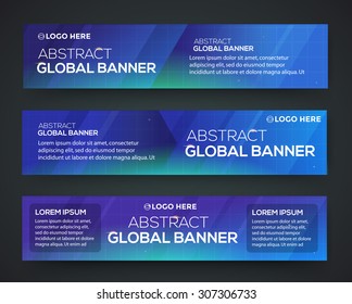 Abstract banner design. Vector. Disco nighclub disco DJ. Global business