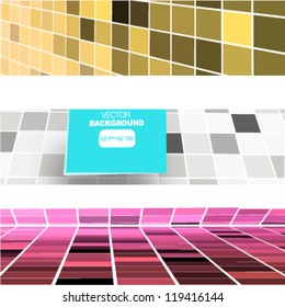 abstract banner design. vector pictures