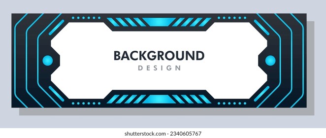 Abstract banner design. Vector shape background. Modern Graphic Template Banner pattern for social media and web sites.