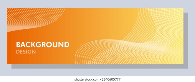 Abstract banner design. Vector shape background. Modern Graphic Template Banner pattern for social media and web sites.