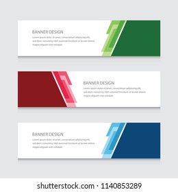
Abstract Banner Design Vector Template Background