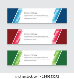 
Abstract Banner Design Vector Template Background