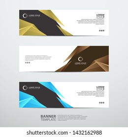 Abstract banner design web template. Collection of abstract banners. Suitable for banner sale, presentation, social media stories, story, promotion, flyer, poster and brochure.