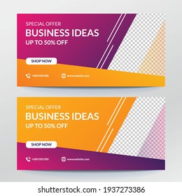 Abstract banner design web template Set, Social media post, Modern Geometric Dark Blue Triangle cover header background for website design, Social Media Cover ads banner, flyer.