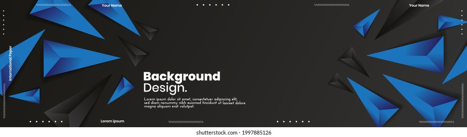 Resumen de la plantilla web de diseño de pancartas Set, Banner web de encabezado horizontal. Fondo de encabezado de portada abstracto moderno para diseño de sitios web, banner de anuncios de cubierta de medios sociales, volante, tarjeta de invitación