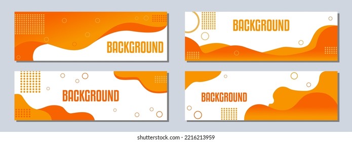 Abstract banner design web template Set, Horizontal header web banner. Modern Geometric Blue Triangle cover header background for website design, Social Media Cover ads banner, flyer, invitation card