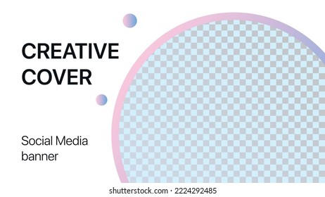 Abstract banner design web template. Modern Gradient Blue and pink cover header background for website design, Social Media Cover ads banner, flyer, invitation card